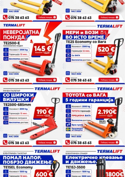 Termalift Katalog